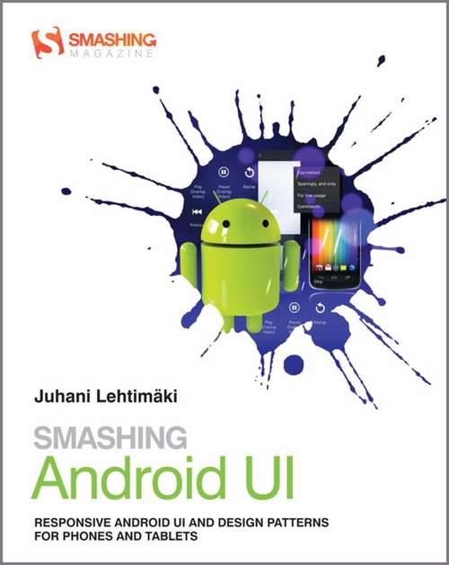 Book cover of Smashing Android UI