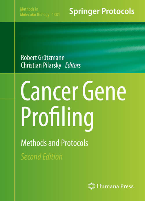 Book cover of Cancer Gene Profiling