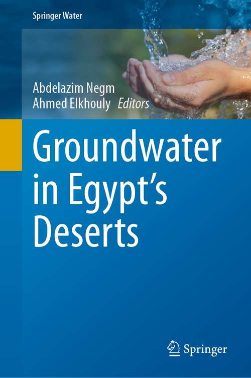Book cover of Groundwater in Egypt’s Deserts (1st ed. 2021) (Springer Water)