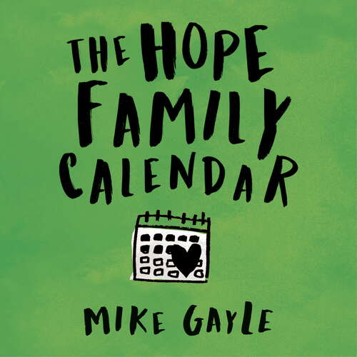 Book cover of The Hope Family Calendar
