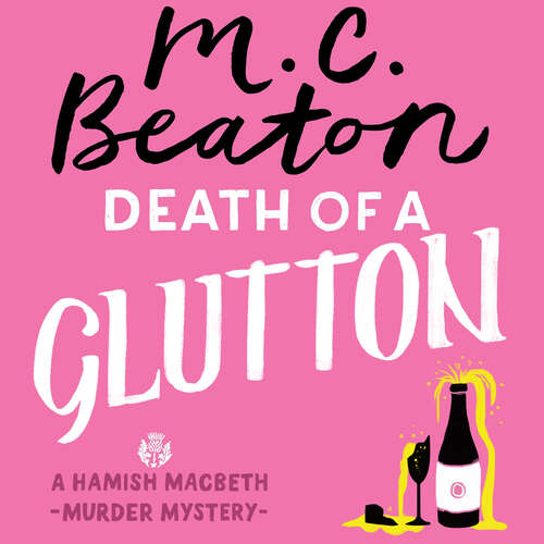 Book cover of Death of a Glutton (Hamish Macbeth #74)