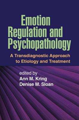 Book cover of Emotion Regulation and Psychopathology