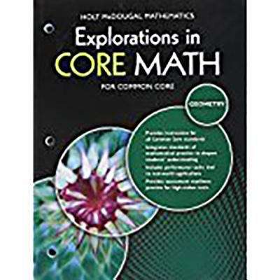 Book cover of Explorations in Core Math, Geometry