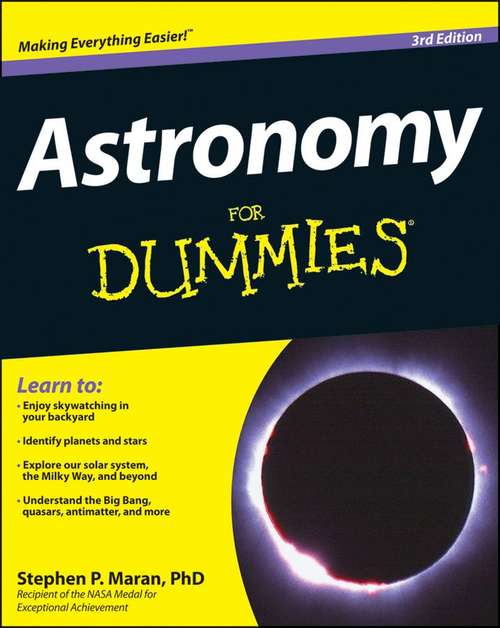 Book cover of Astronomy For Dummies