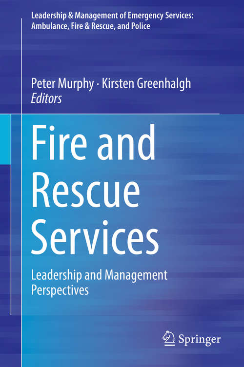 Book cover of Fire and Rescue Services