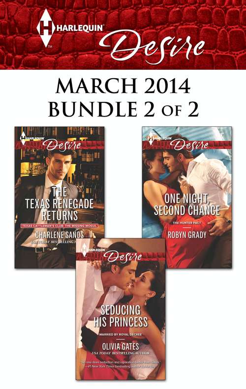 Book cover of Harlequin Desire March 2014 - Bundle 2 of 2