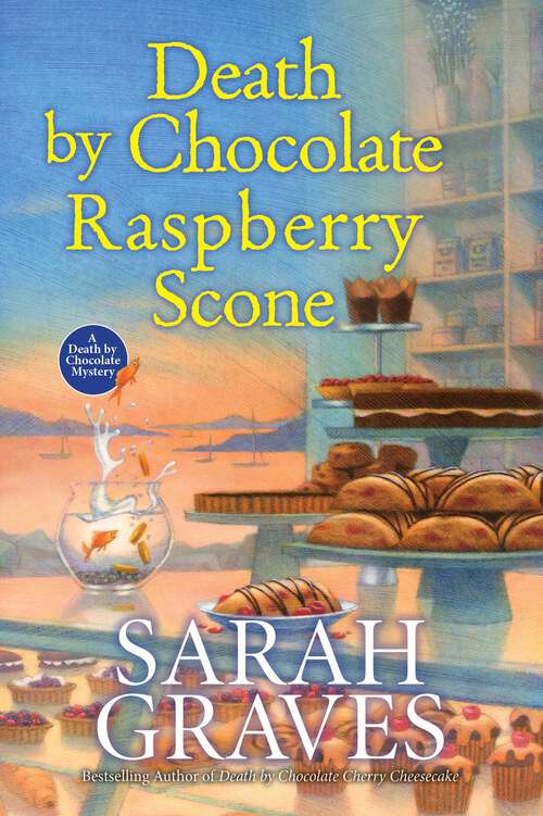 Book cover of Death by Chocolate Raspberry Scone (A Death by Chocolate Mystery #7)