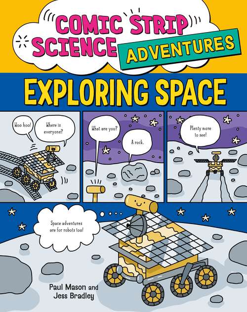 Book cover of Exploring Space (Comic Strip Science Adventures #2)