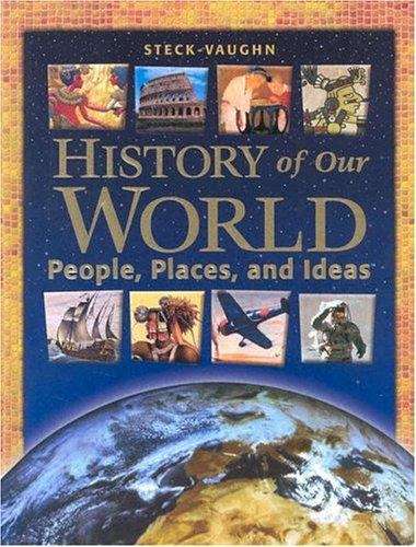 Book cover of History of Our World: People, Places, and Ideas