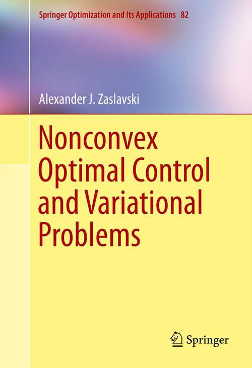 Book cover of Nonconvex Optimal Control and Variational Problems