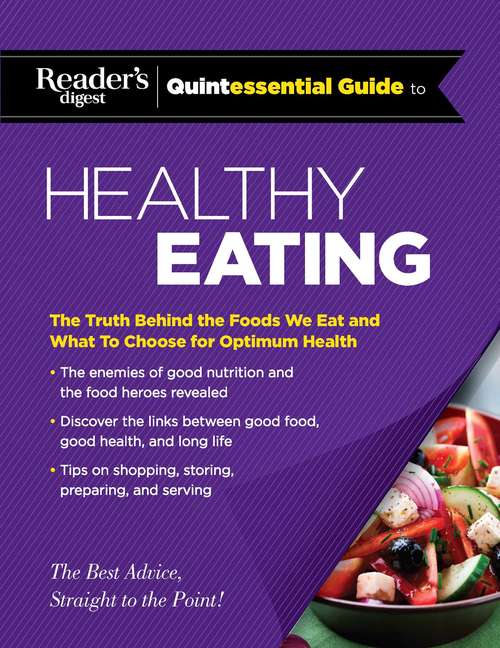 Book cover of Reader's Digest Quintessential Guide to Healthy Eating