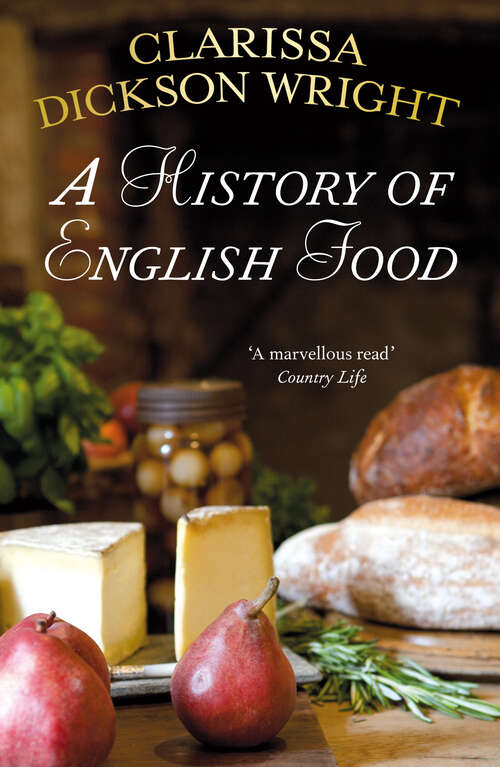 Book cover of A History of English Food