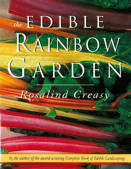 Book cover of Edible Rainbow Garden
