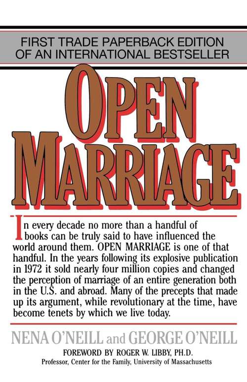 Book cover of Open Marriage: A New Life Style for Couples