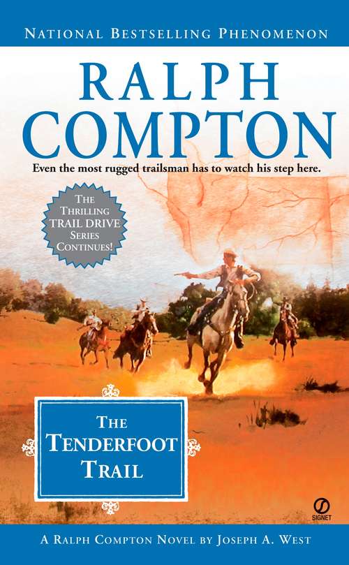 Book cover of Ralph Compton The Tenderfoot Trail