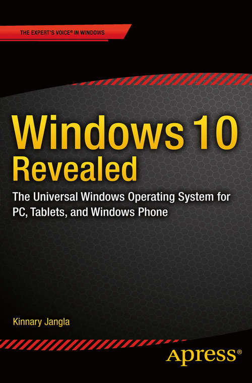 Book cover of Windows 10 Revealed