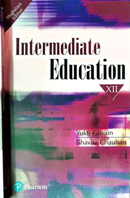 Book cover of Intermediate Education class 12 - MBOSE