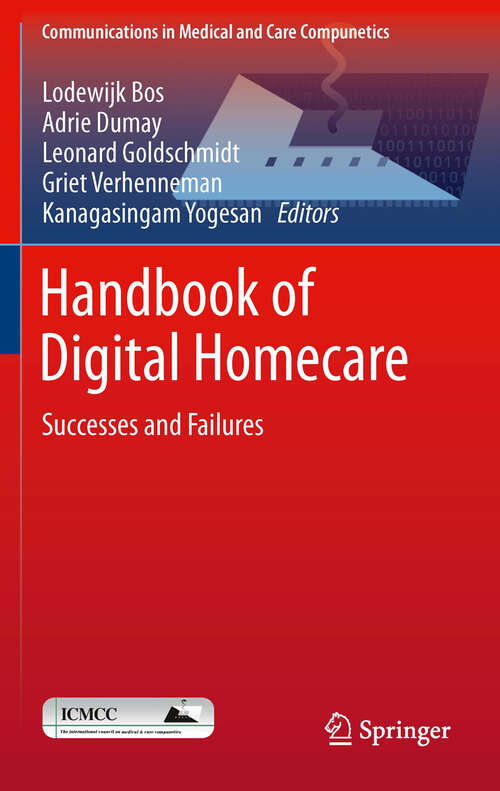 Book cover of Handbook of Digital Homecare