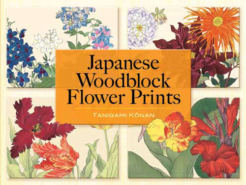 Book cover of Japanese Woodblock Flower Prints