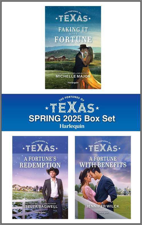 Book cover of Harlequin Fortunes of Texas Spring 2025 - Box Set 1 of 1 (Original)