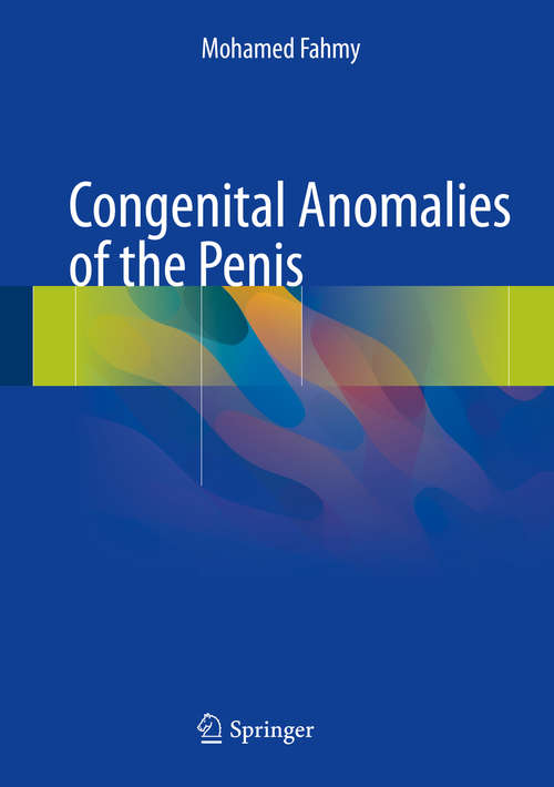 Book cover of Congenital Anomalies of the Penis