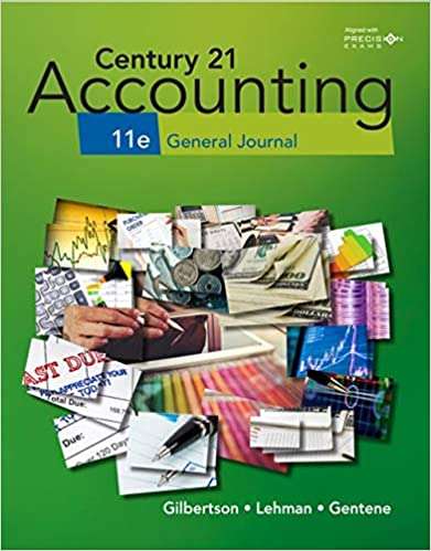 Book cover of Century 21 Accounting: General Journal (Eleventh Edition)