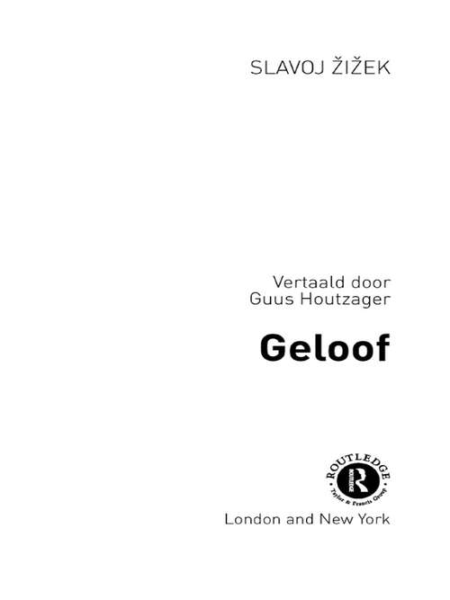 Geloof (Routledge filosofie)