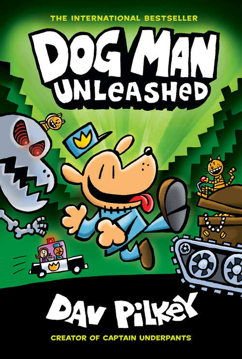 Book cover of Dog Man Unleashed