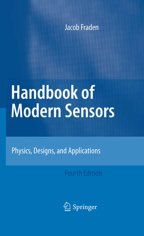 Book cover of Handbook of Modern Sensors