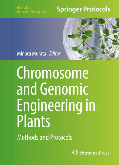 Book cover of Chromosome and Genomic Engineering in Plants