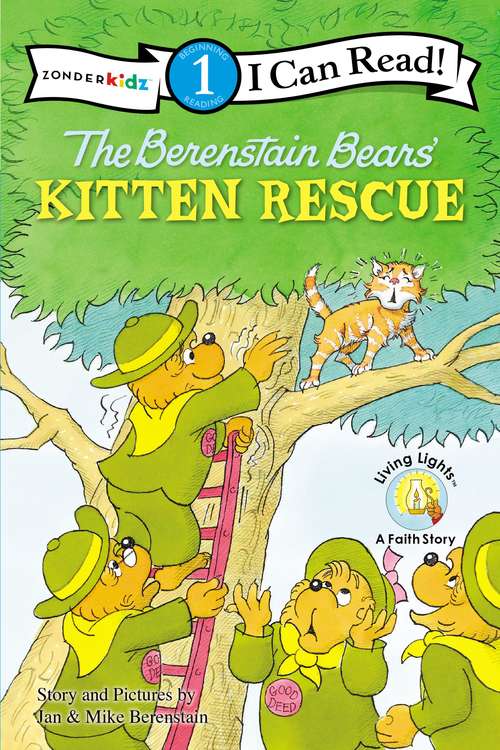 Book cover of The Berenstain Bears’ Kitten Rescue