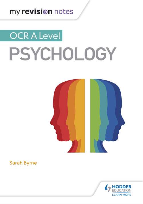 Book cover of My Revision Notes: OCR A Level Psychology