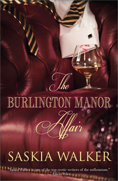 Book cover of The Burlington Manor Affair