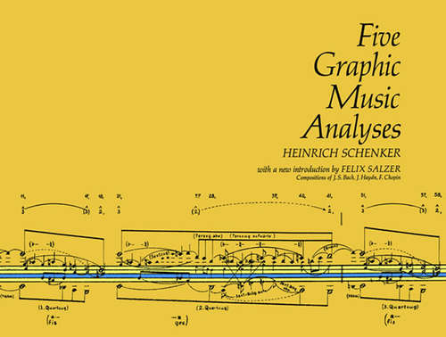 Book cover of Five Graphic Music Analyses