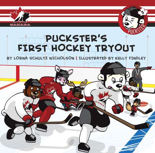 Book cover of Puckster's First Hockey Tryout (Puckster)