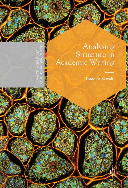 Book cover of Analysing Structure in Academic Writing