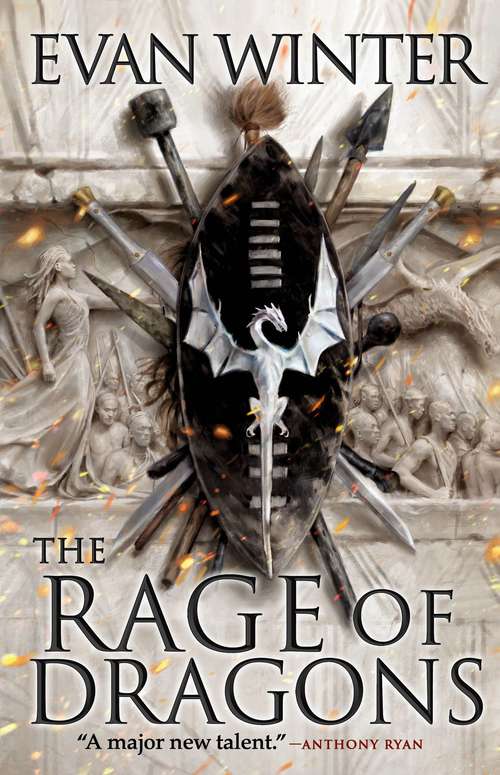 Book cover of The Rage of Dragons (The Burning #1)