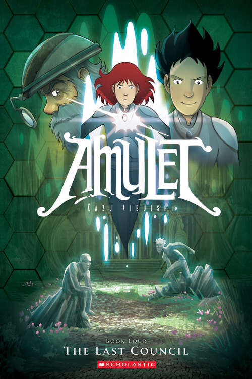 Book cover of The Last Council: A Graphic Novel (Amulet #4)