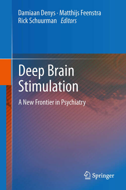 Book cover of Deep Brain Stimulation