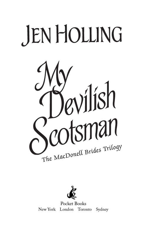 Book cover of My Devilish Scotsman (MacDonell Brides #2)