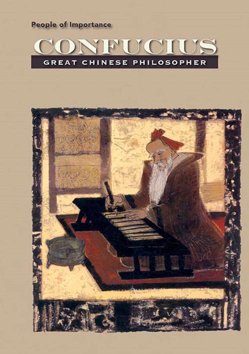 Book cover of Confucius: Great Chinese Philosopher