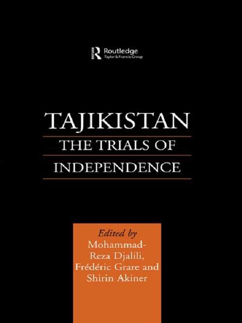Tajikistan: The Trials of Independence (Central Asia Research Forum)