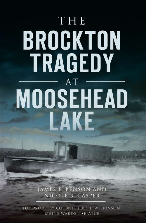 Book cover of The Brockton Tragedy at Moosehead Lake (Disaster)