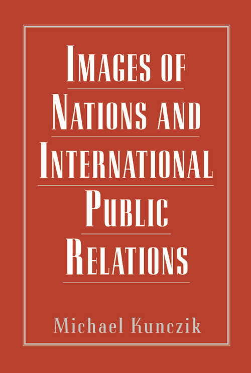 Book cover of Images of Nations and International Public Relations