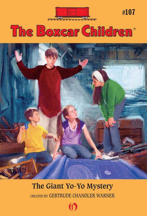 Book cover of The Giant Yo-Yo Mystery (Boxcar Children #107)