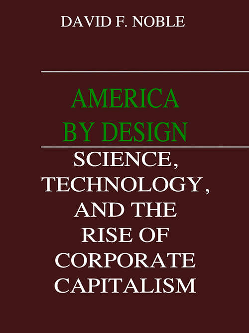 Book cover of America by Design