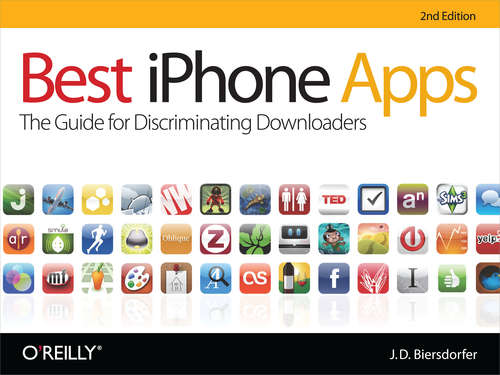 Book cover of Best iPhone Apps