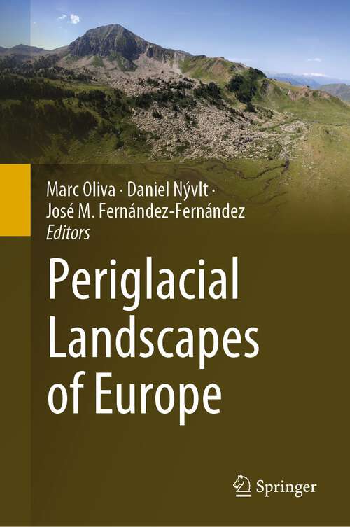 Book cover of Periglacial Landscapes of Europe (1st ed. 2022)