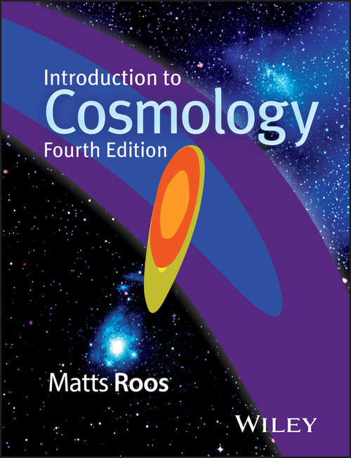 Book cover of Introduction to Cosmology