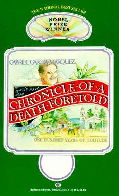 Book cover of Chronicle of a Death Foretold